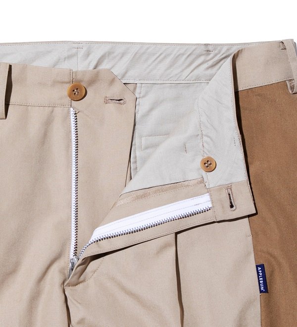 【APPLEBUM】SIDE PANEL CHINO PANTS