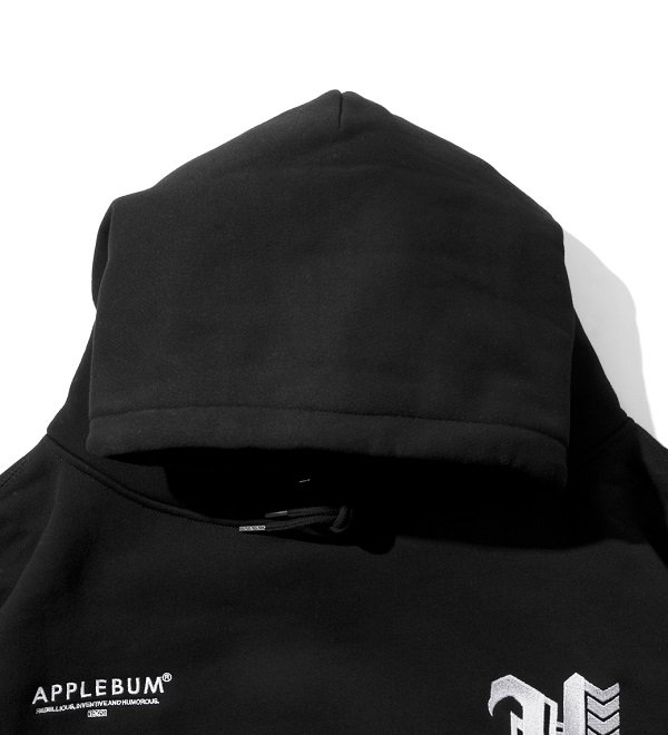 APPLEBUM】“APPLEBUM × CRSB raidback fabric” OVERSIZE SWEAT PARKA