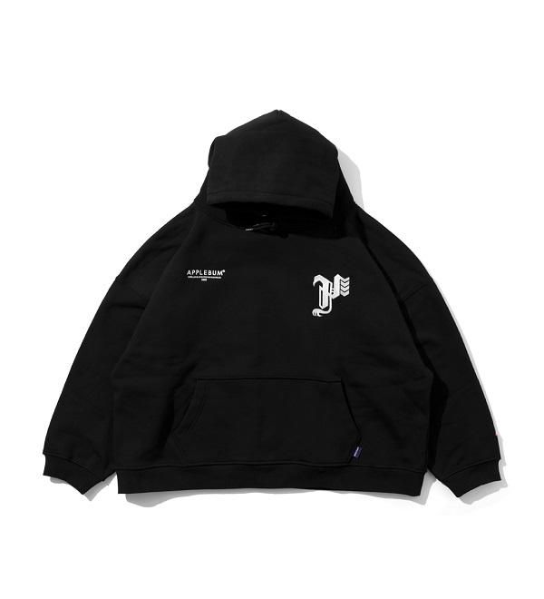 【APPLEBUM】“APPLEBUM × CRSB raidback fabric” OVERSIZE SWEAT PARKA