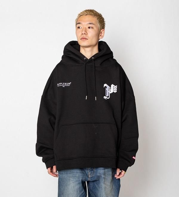 APPLEBUM×CRSB RAIDBACK SWEAT PARKA.-