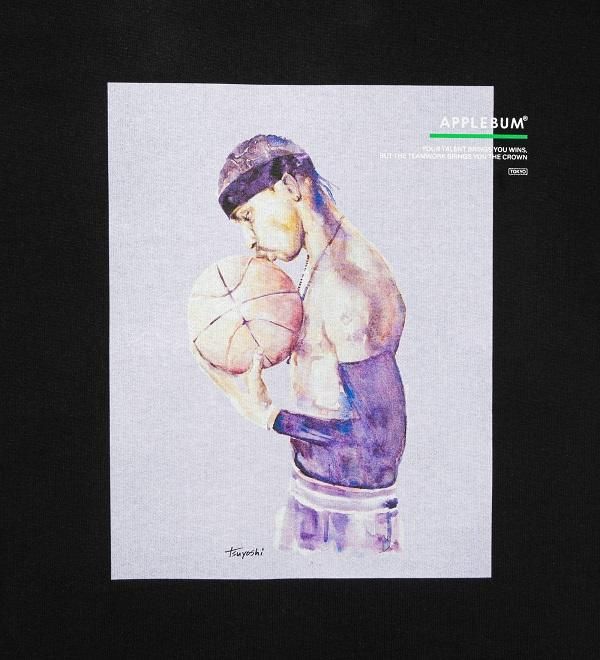 APPLEBUM】“KISS THE BALL” T-SHIRT APPLEBUM】“KISS THE BALL” T-SHIRT