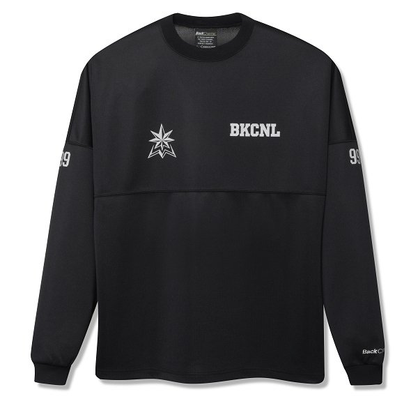 Back Channel】WIDE MESH LONG SLEEVE T