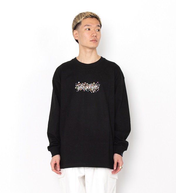 APPLEBUM】“VINYL LOGO” L/S T-SHIRT