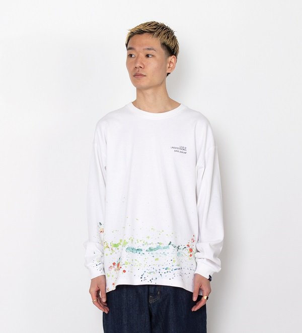 APPLEBUM】“SPLASH” L/S T-SHIRT