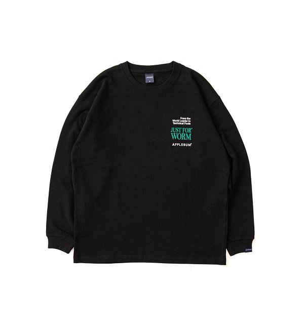 APPLEBUM】“JUST FOR WORM” L/S T-SHIRT