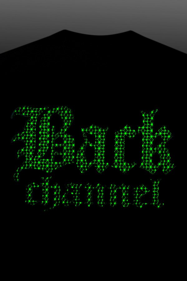 Back Channel】raidback fabric T