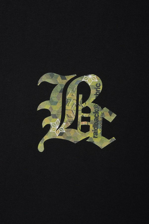 【Back Channel】raidback fabric T