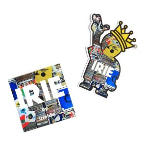 【IRIE by irielife】RECORD BOX W.P STICKER<img class='new_mark_img2' src='https://img.shop-pro.jp/img/new/icons5.gif' style='border:none;display:inline;margin:0px;padding:0px;width:auto;' />