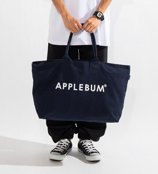 【APPLEBUM】LOGO ZIP TOTEBAG