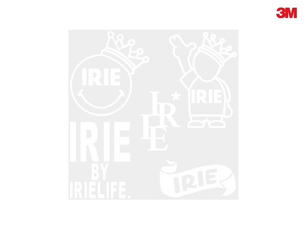 IRIE by irielife】IRIE CUTTING STICKER SET