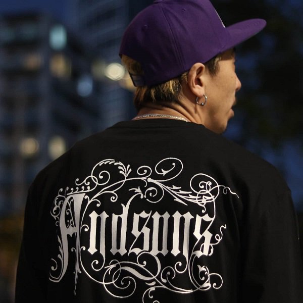 ANDSUNS】DECORATIONS SUNS LS TEE