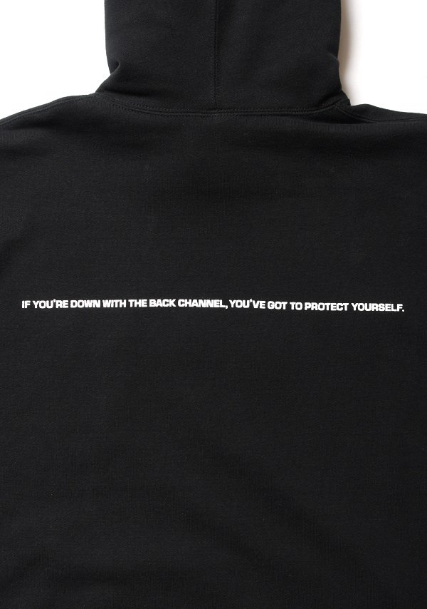 Back Channel】OFFICIAL LOGO PULLOVER PARKA