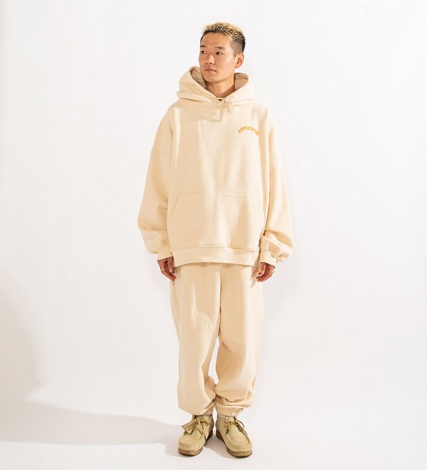 APPLEBUM】LOGO OVERSIZE SWEAT PANTS