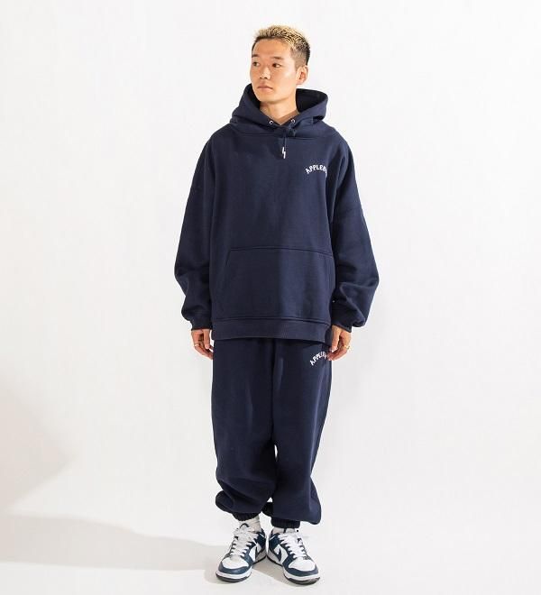 【APPLEBUM】LOGO OVERSIZE SWEAT PANTS