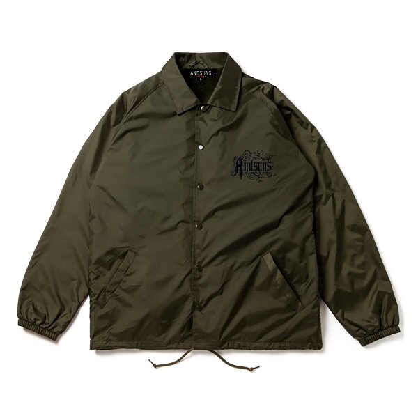 【ANDSUNS】DECORATIONS SUNS BOA COACH JACKET