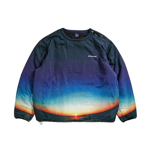 【APPLEBUM】CREW NECK PULLOVER JACKET (SUMMER MADNESS)