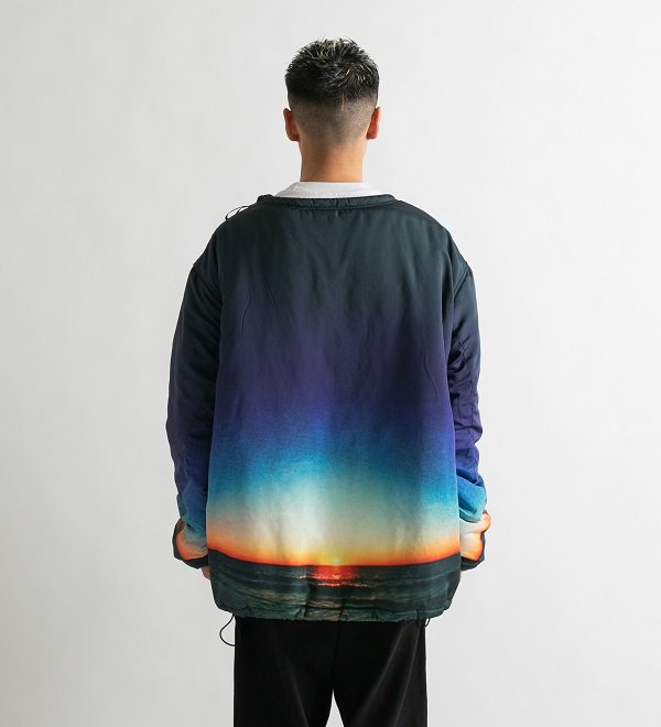 【APPLEBUM】CREW NECK PULLOVER JACKET (SUMMER MADNESS)