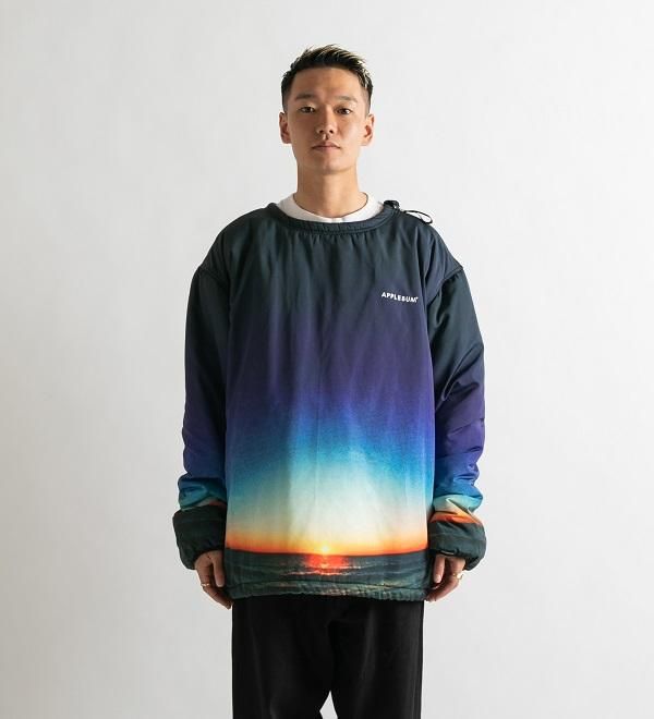 APPLEBUM】CREW NECK PULLOVER JACKET (SUMMER MADNESS)