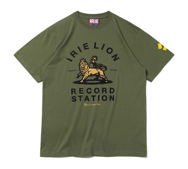 IRIE by irielife】IRIE LION RECORD TEE