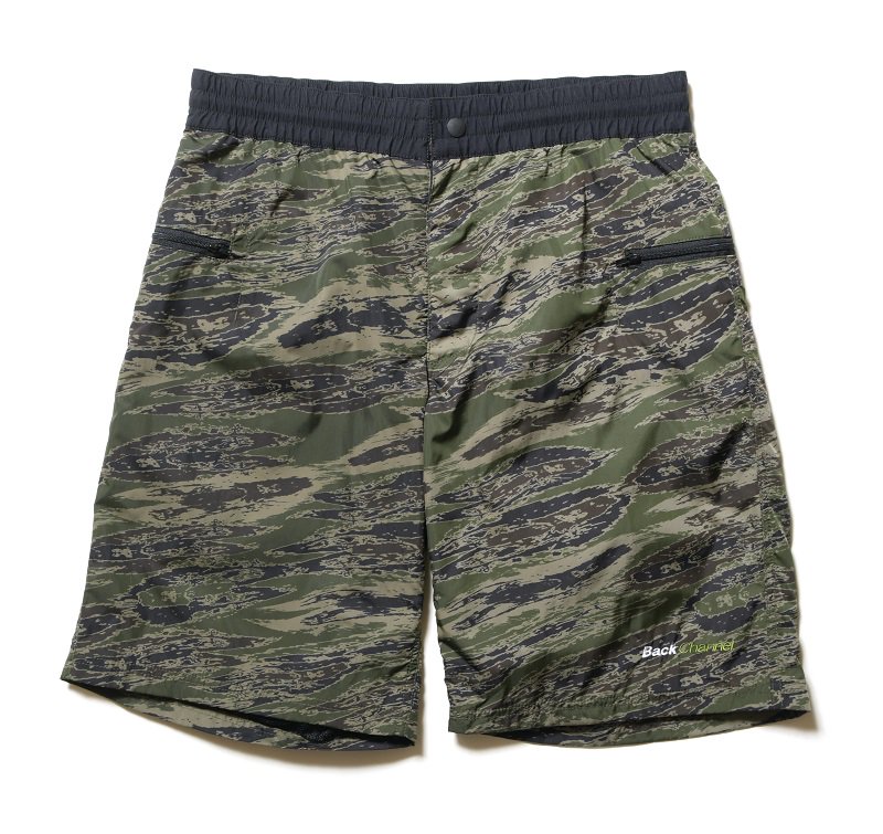 Back Channel】NYLON CAMO SHORTS