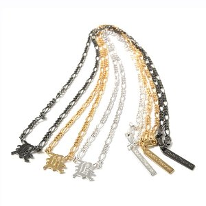 【Back Channel】OLD-E NECKLACE / LAST GOLD