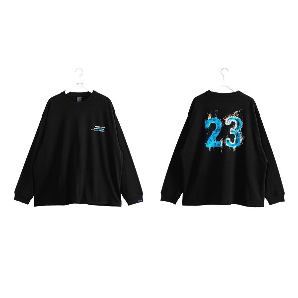 APPLEBUM】“BLUE FLAME 23” L/S T-SHIRT