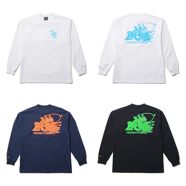 【Back Channel】FISHING STRETCH L/S TEE