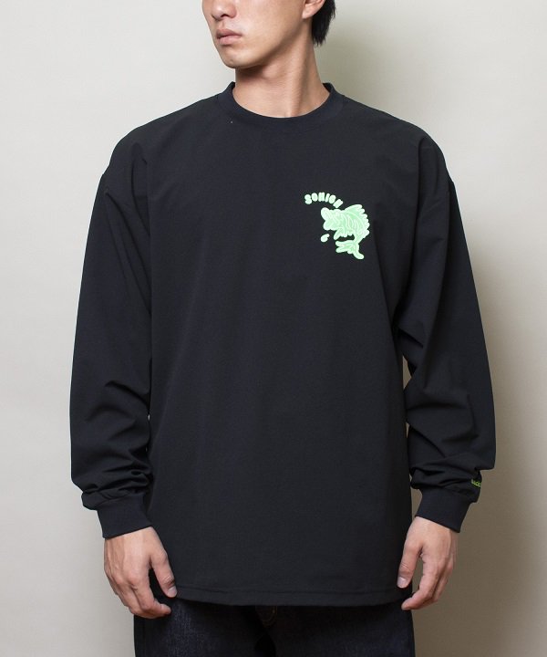 Back Channel】FISHING STRETCH L/S TEE