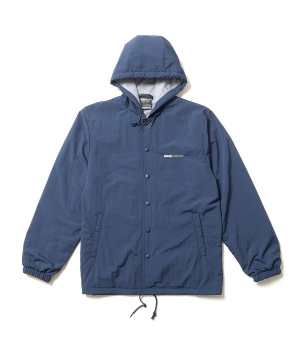 Back Channel】HOODED COACH JACKET