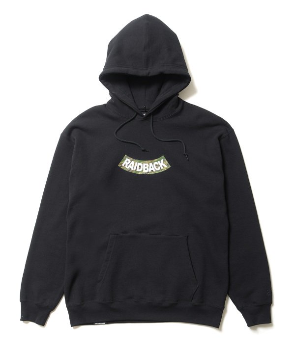 【Back Channel】raidback fabric HOODIE