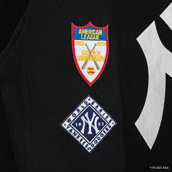 トップス APPLEBUM Cooperstown\"NY Yankees\" Parka APPLEBUM】COOPERSTOWN ”NY YANKEES” SWEAT PARKA