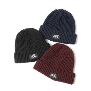 【Back Channel】RIBBED BEANIE