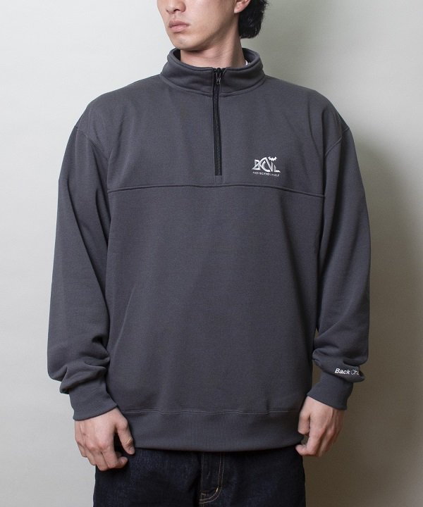 Back Channel】DRY HALF ZIP PULLOVER