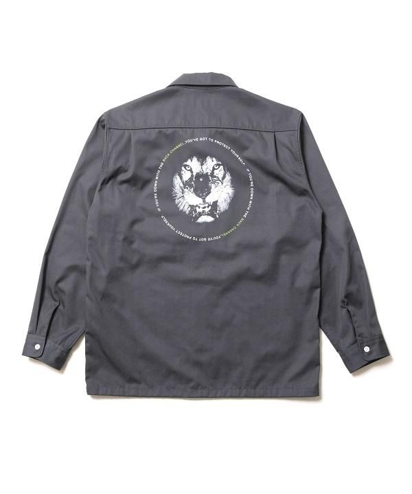 トップス Back channel BC Lion workshirt Back Channel】BC LION WORK SHIRT