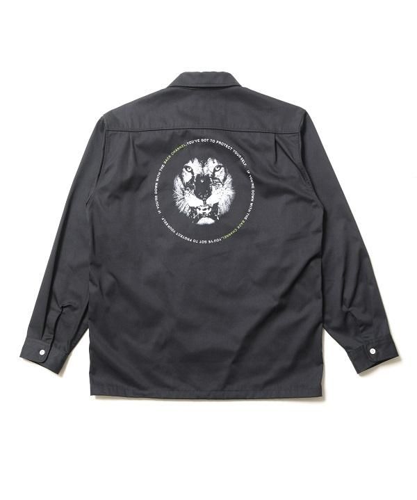 トップス Back channel BC Lion workshirt Back Channel】BC LION WORK SHIRT