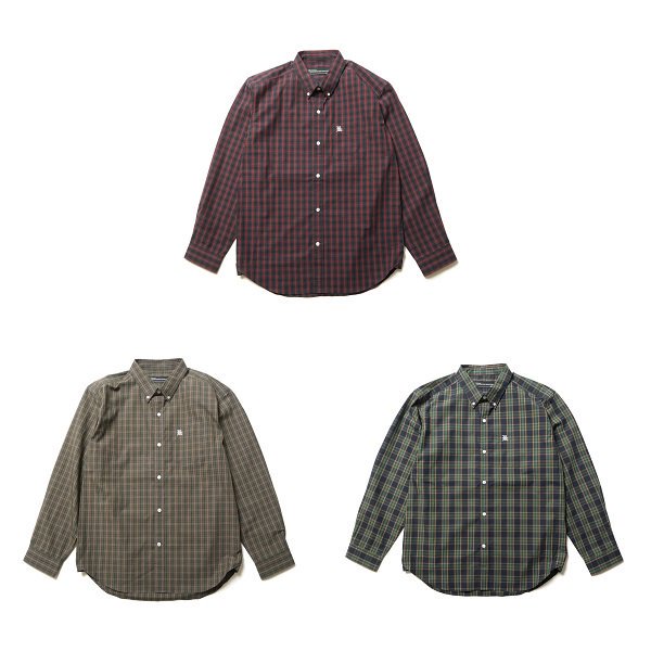 Back Channel】CHECK B.D. SHIRT