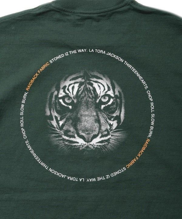 Back Channel】raidback fabric TIGER TEE