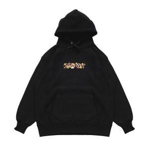 APPLEBUMۡFLOWER LOGO SWEAT PARKA