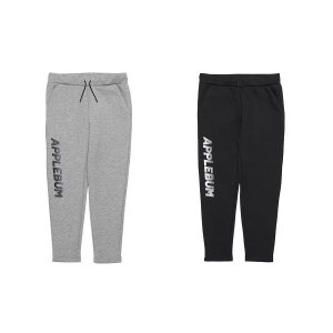 APPLEBUMSPORTS LOGO DOUBLE KNIT PANTS 