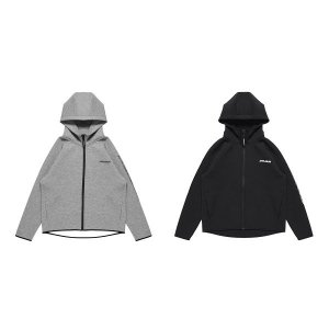 APPLEBUMDOUBLE KNIT ZIP UP PARKA