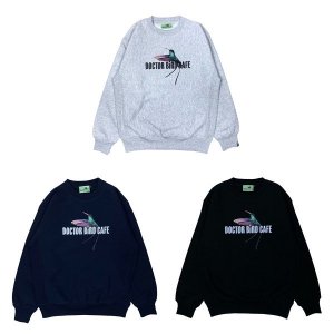 DOCTOR BIRD CAFEۡREAL D.B. LOGO (HOVERING) CREW SWEAT<img class='new_mark_img2' src='https://img.shop-pro.jp/img/new/icons5.gif' style='border:none;display:inline;margin:0px;padding:0px;width:auto;' />