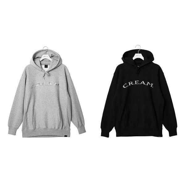 APPLEBUM×reidback OVER SIZE SWEAT PARKA APPLEBUM】“C.R.E.A.M.” SWEAT PARKA