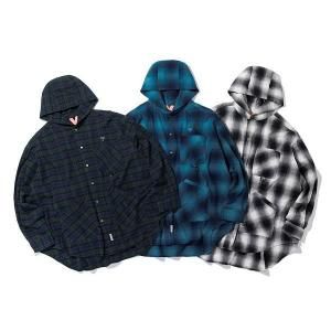 FLATLUXVENTI HOODED SHIRT<img class='new_mark_img2' src='https://img.shop-pro.jp/img/new/icons5.gif' style='border:none;display:inline;margin:0px;padding:0px;width:auto;' />