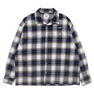 HAIGHTOMBRE CHECK OPEN COLLAR SHIRT<img class='new_mark_img2' src='https://img.shop-pro.jp/img/new/icons5.gif' style='border:none;display:inline;margin:0px;padding:0px;width:auto;' />