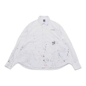 【APPLEBUM】PAINT OVERSIZE SHIRT<img class='new_mark_img2' src='https://img.shop-pro.jp/img/new/icons5.gif' style='border:none;display:inline;margin:0px;padding:0px;width:auto;' />