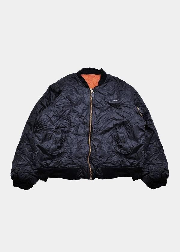 APPLEBUM】WRINKLED MA1 JACKET