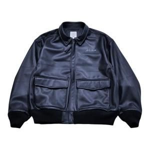 APPLEBUMA2 LEATHER JACKET<img class='new_mark_img2' src='https://img.shop-pro.jp/img/new/icons5.gif' style='border:none;display:inline;margin:0px;padding:0px;width:auto;' />