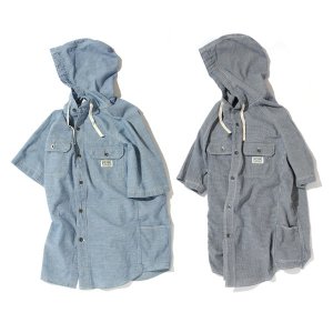 Back ChannelHOODED H/S SHIRT / LAST GINGHAM