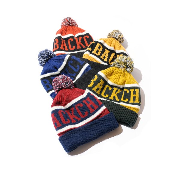 【Back Channel】POM POM KNIT CAP - JUSTICE Style & Fashion -  BackChannel・APPLEBUM 通販