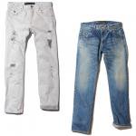 Back ChannelUSED STRAIGHT DENIM / LAST WHITE M